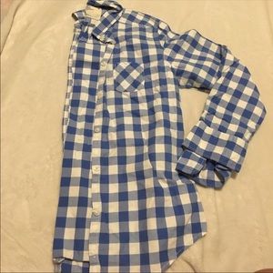 American Eagle button up.